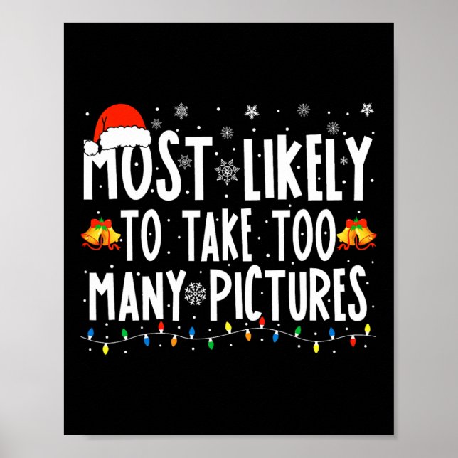 Affiche Très Probablement De Prendre Trop De Photos Fun Ch (Devant)