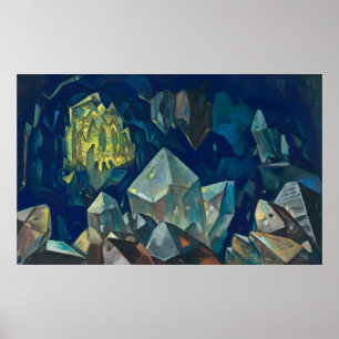 Affiche Très Sacré, Trésor des Montagnes de Roerich