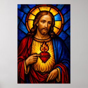 Affiche Très Saint-Cœur de Jésus