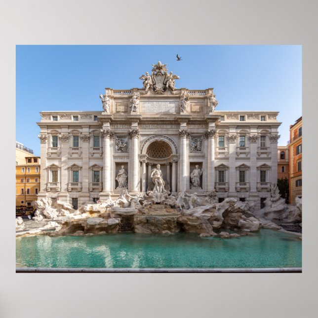 Affiche Trevi Fountain at early morning - Rome, Italy (Devant)