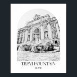 Affiche Trevi Fountain Rome Arch Photo Print<br><div class="desc">Trevi Fountain Rome Arch Photo Print</div>