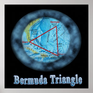 Affiche Triangle des Bermudes