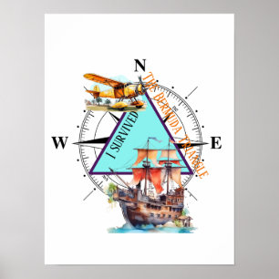 Affiche Triangle des Bermudes