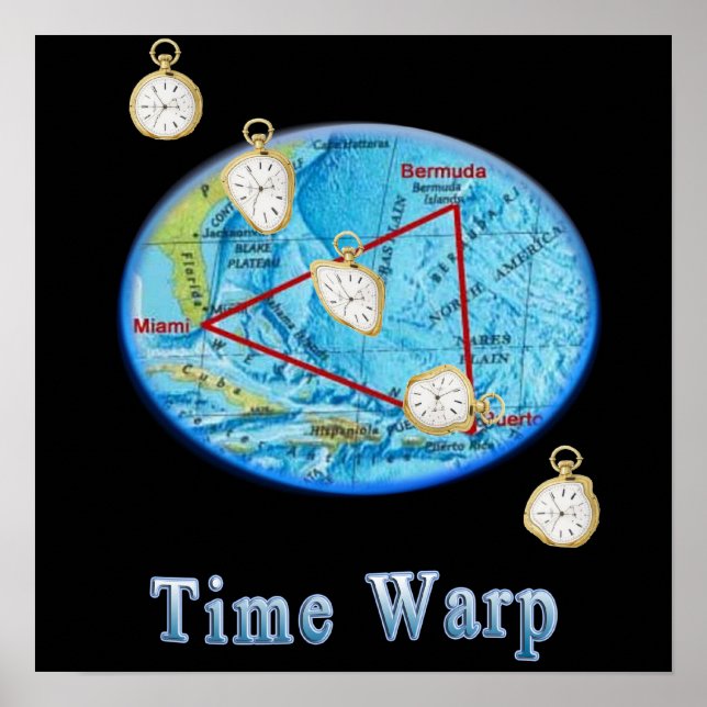 Affiche Triangle des Bermudes (Devant)