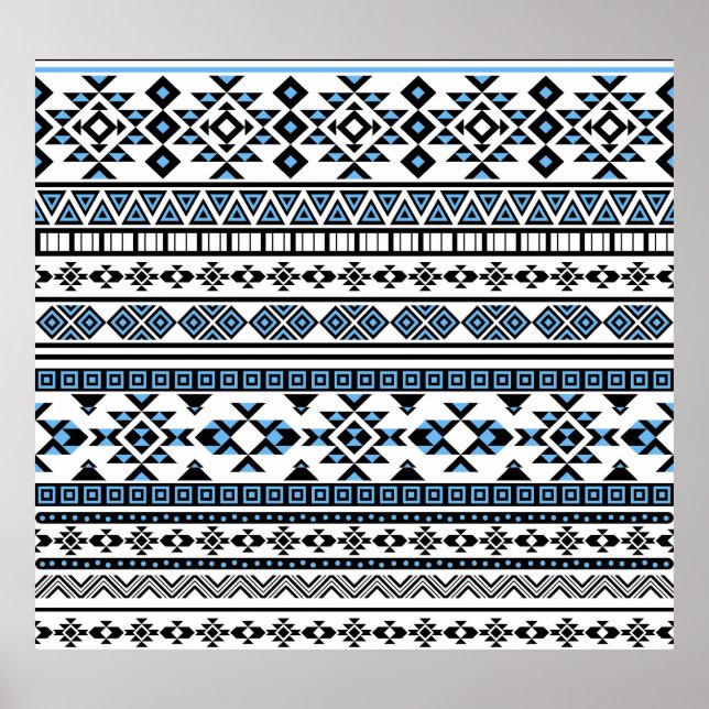 Affiche Triangle ethnique Motif Navajo géométrique (Devant)