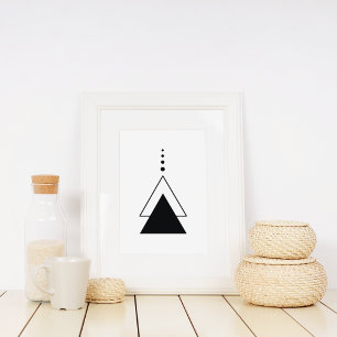 Affiche Triangle minimal