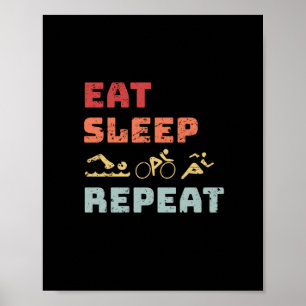 Affiche Triathlon