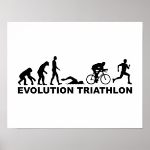 Affiche Triathlon de l'évolution