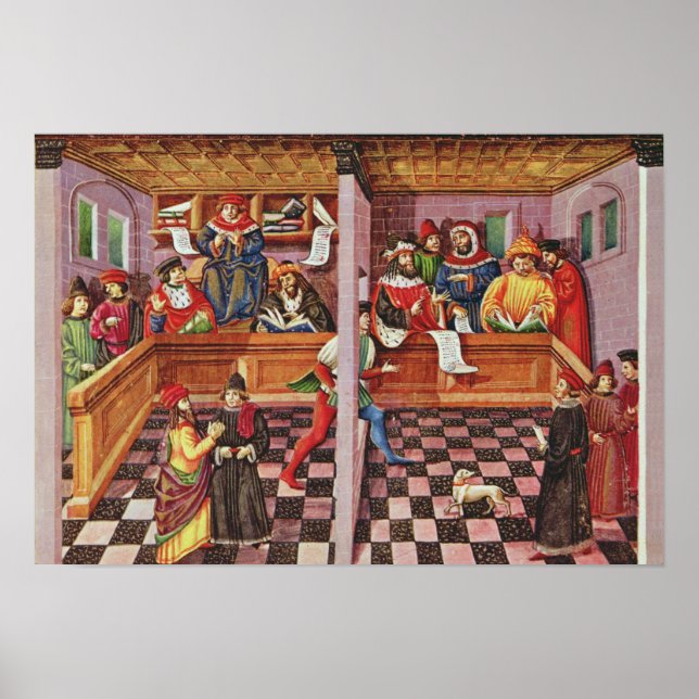 Affiche Tribunal des scientifiques (Devant)