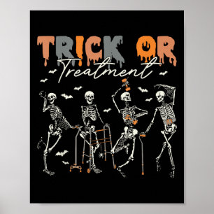 Affiche Trick Or Treatment Pt Physiothérapeute H