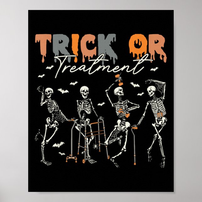 Affiche Trick Or Treatment Pt Physiothérapeute H (Devant)
