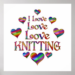 Affiche Tricot d'amour