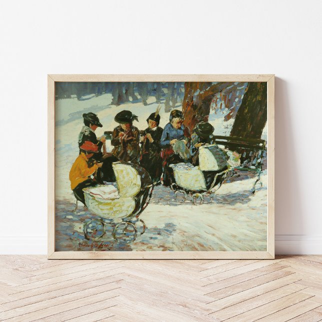 Affiche Tricot pour les soldats | George Luks (Créateur téléchargé)