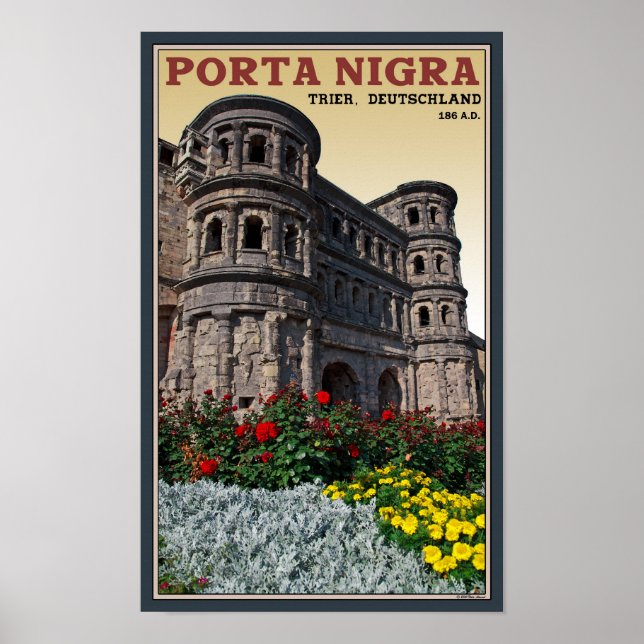 Affiche Trier - Porta Nigra (Devant)