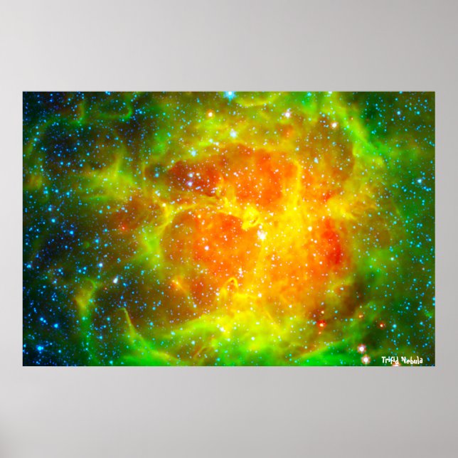 Affiche Trifid Nebula (Devant)