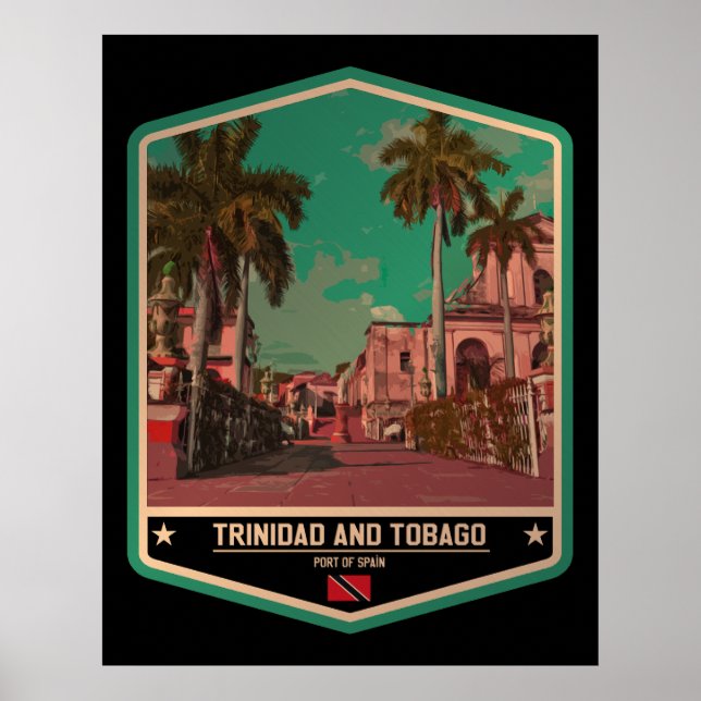 Affiche Trinité-et-Tobago (Devant)