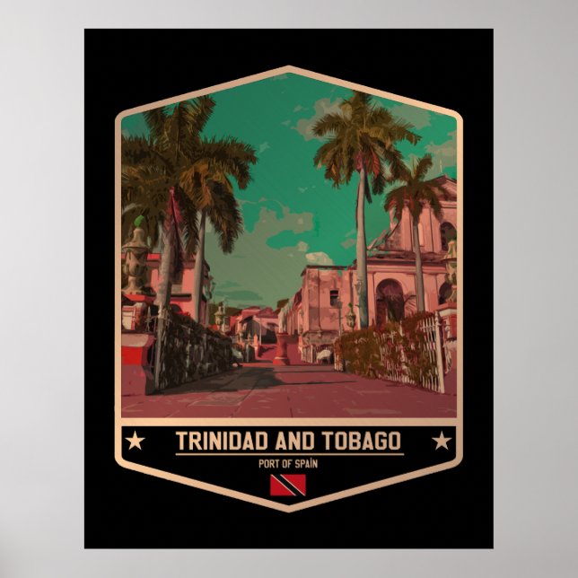 Affiche Trinité-et-Tobago (Devant)