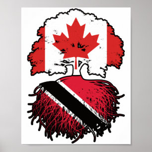 Affiche Trinité-et-Tobago Trinidadien Canada