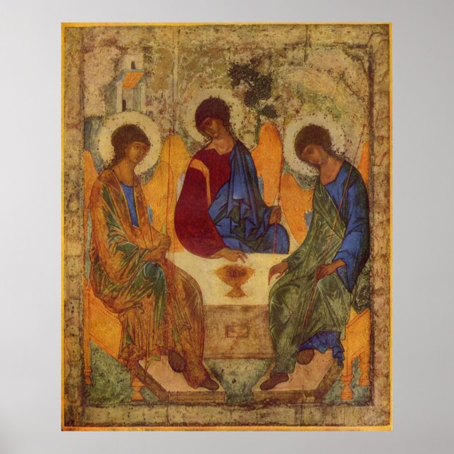 Affiche Trinity Angels At Mamre (Devant)