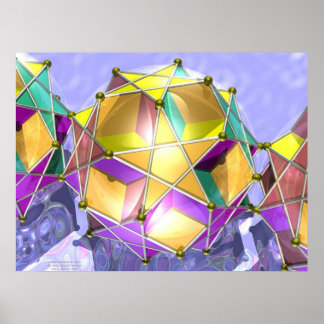 Affiche Trio de Dodecadodeca par Bruce Rawles