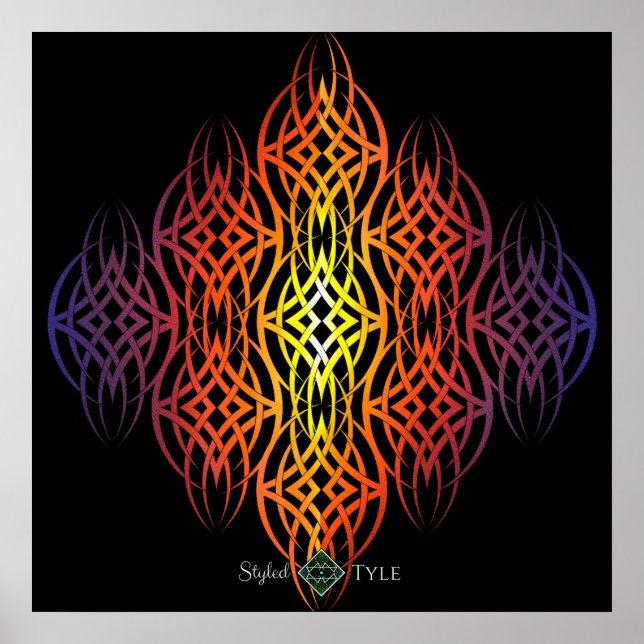Affiche Trio de l'éclipse ( Arc-en-ciel ) (Devant)