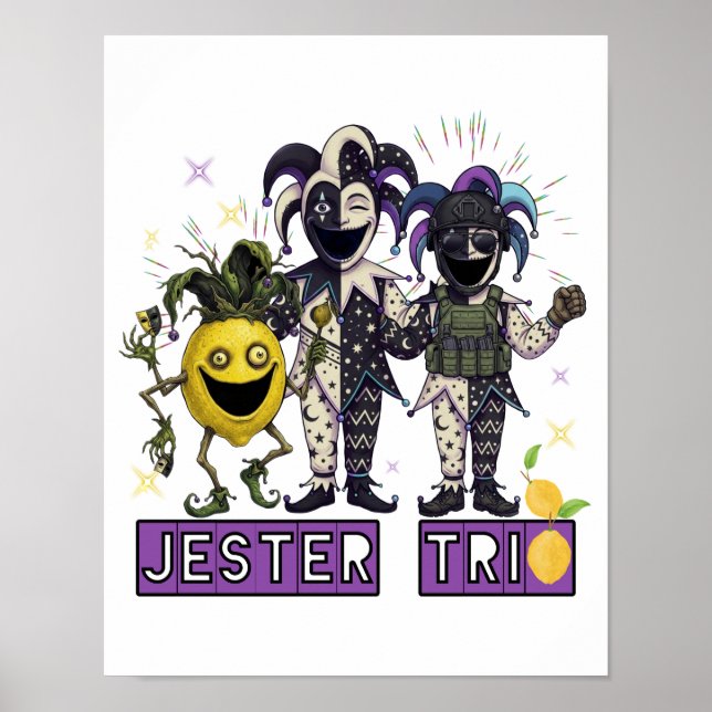 Affiche Trio du Club du Fou du Vide (Devant)