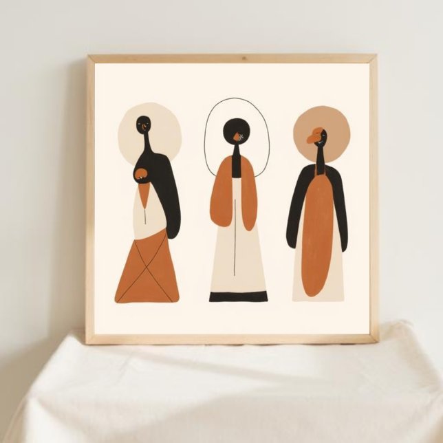 Affiche Trio Féminin Sacré (Créateur téléchargé)