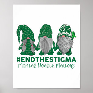 Affiche Trio Gnome End The Stigma Mental Health S Awards
