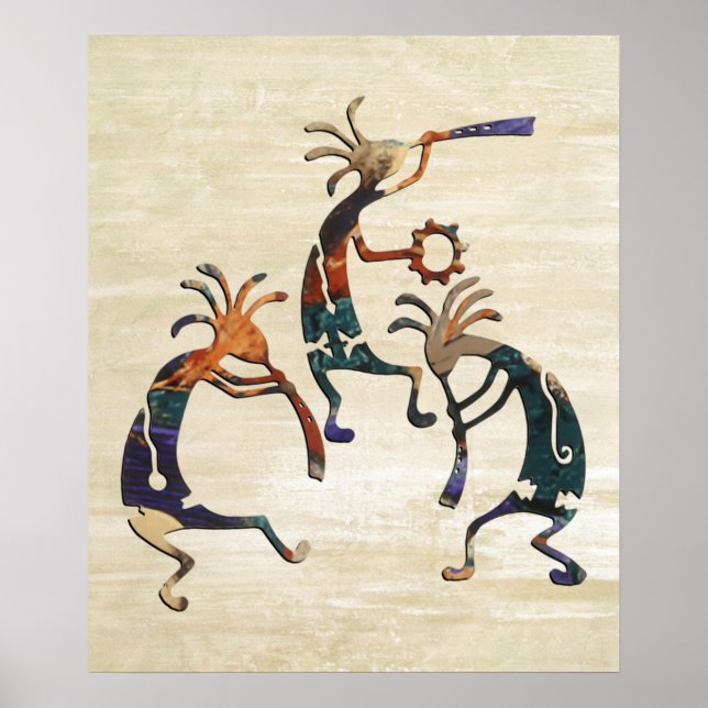 Affiche Trio musicien KOKOPELLI + vos idées (Devant)