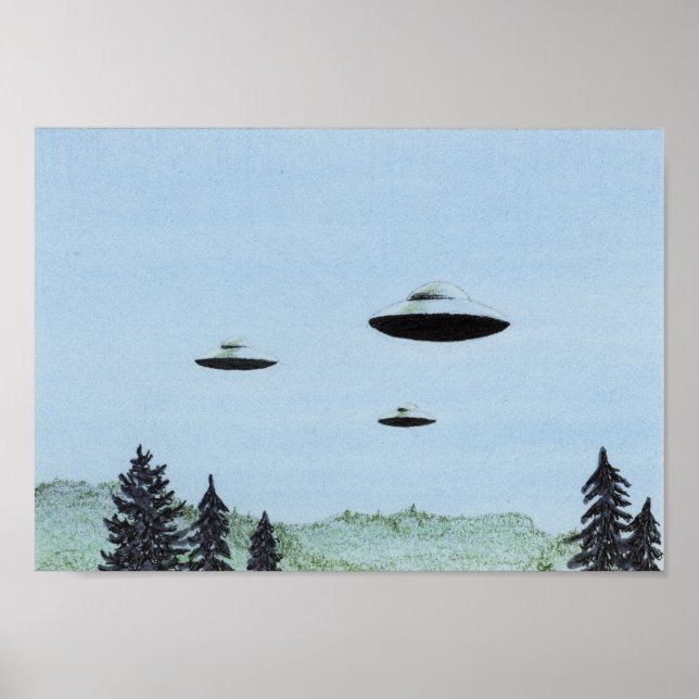 Affiche Trio UFO (Devant)