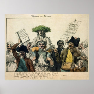 Affiche Triomphe de Marat