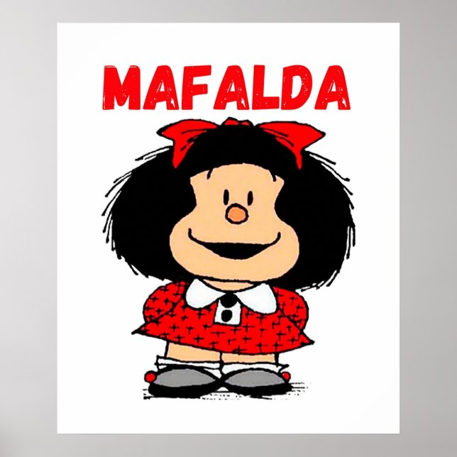 Affiche triple mafalda (Devant)