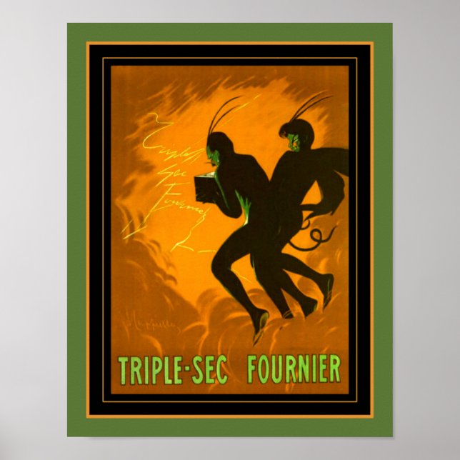 Affiche Triple-Sec Fournier 1930 (Devant)