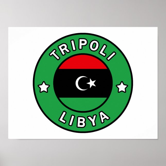 Affiche Tripoli Libye (Devant)