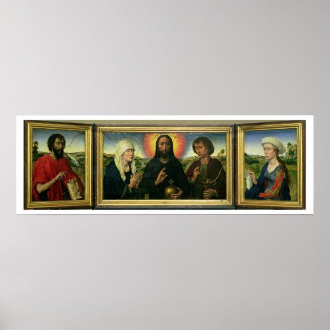 Affiche Triptyque de la famille Braque : (LtoR) St. John t (Devant)