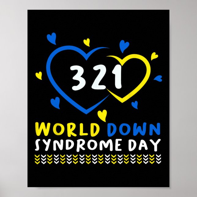 Affiche Trisomie 21 Syndrome de Down (Devant)