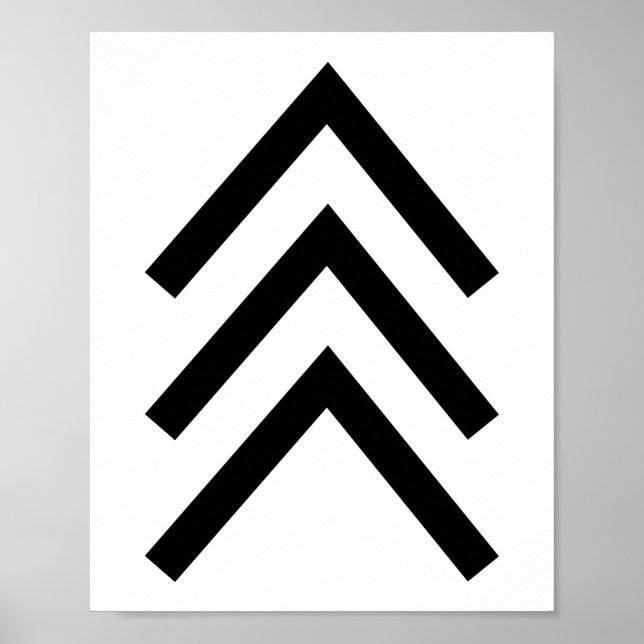 Affiche Trisomie 21 Syndrome de Down Trois Flèches Chromos (Devant)