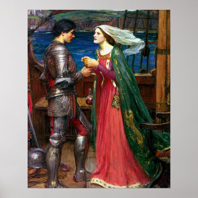 Affiche Tristan and Isolde, c. 1916 by John Waterhouse (Devant)