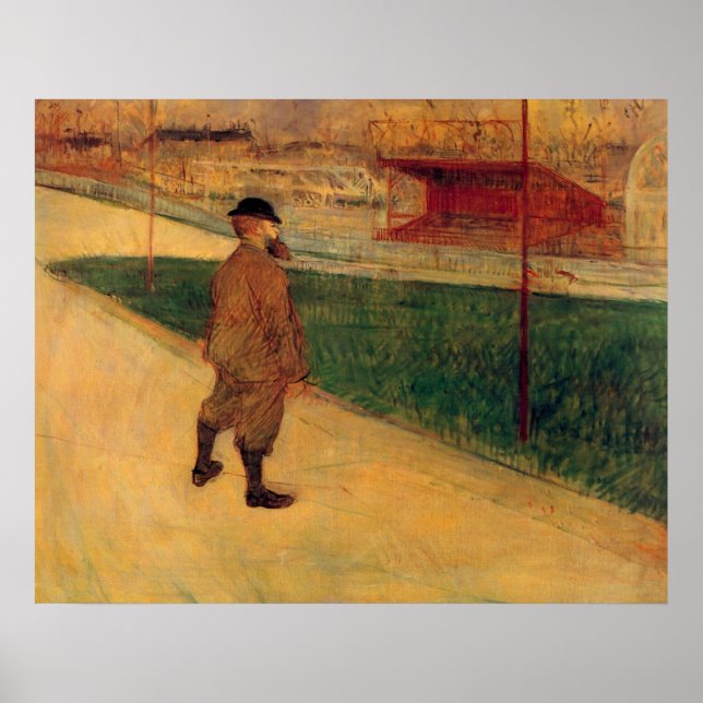 Affiche Tristan Bernard par Toulouse-Lautrec (Devant)