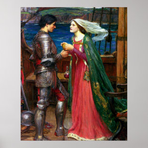 Affiche Tristan et Iseult, vers 1916 par John Waterhouse