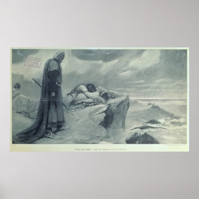 Affiche Tristan et Isolda' (Devant)