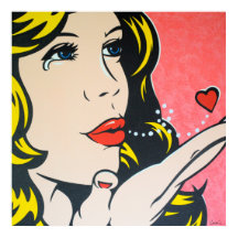 Triste adieu - Art pop original