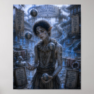 Affiche Tristesse / Jongleur / Parc Aquatique