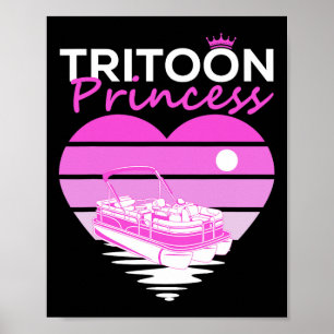 Affiche Tritoon Princess For Tritoon Capitaine Femmes Bate
