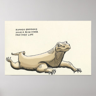 Affiche trivia komodo