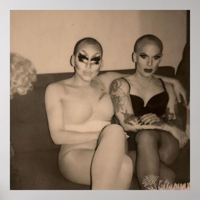 Affiche Trixie & Katya - Derrière les scènes (Devant)