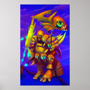 Affiche Troglymight - Ken Gage Art