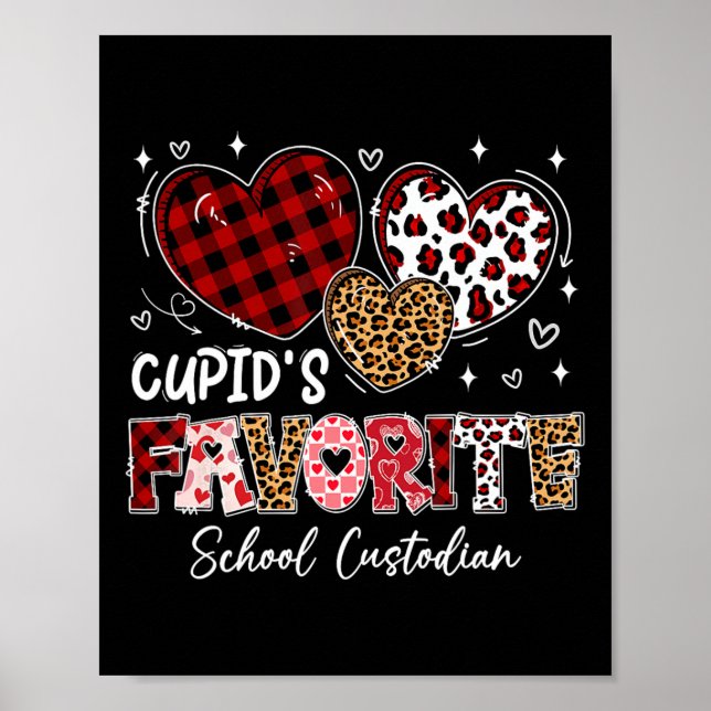 Affiche Trois cœurs Concierge favori de Cupidon à l'école  (Devant)