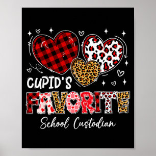 Affiche Trois cœurs coup de foudre favori de l'école conci