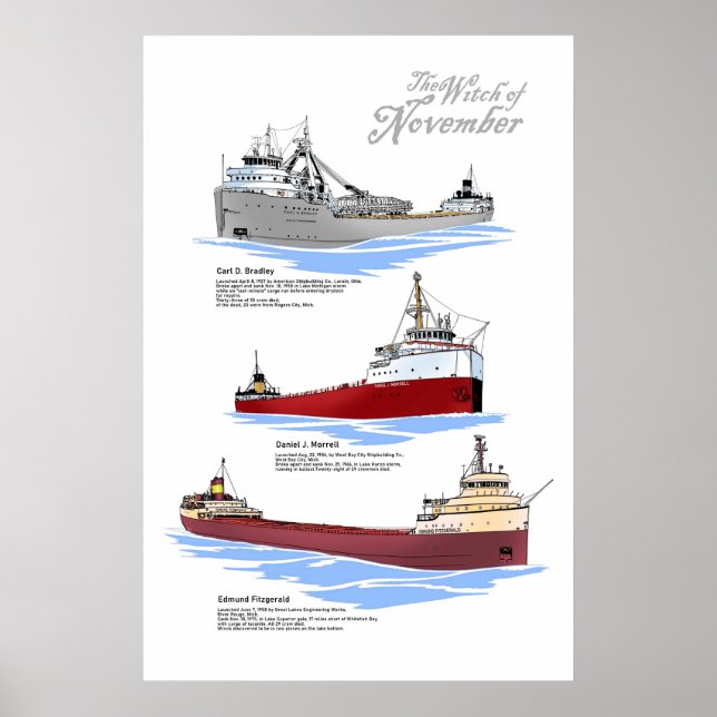 Affiche Trois épaves célèbres de l'histoire (Devant)